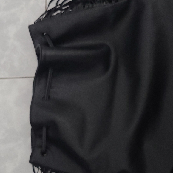 Victoria's Secret Drawstring Faux Leather Backpack - Picture 8 of 15